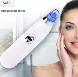 4-in-1 Pore Vacuum Cleaner – Deep Cleanse, Exfoliate & Glow Instantly