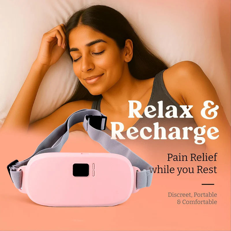 NDCOM Rechargeable Smart Warm Palace Belt – Your Smart Period Cramp Massager for Instant Relief