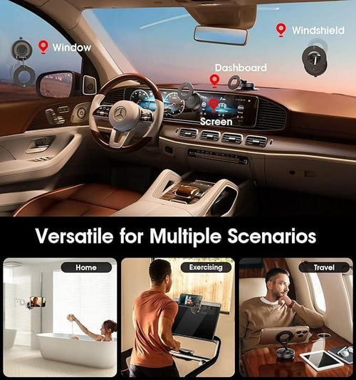 Magnetic Phone Holder - High Quality Magnetic  Vacuum Suction Phone Holder