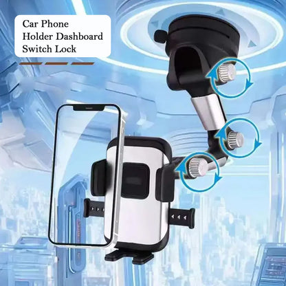 Stents™ Adjustable Long-Arm Suction Cup Car Phone Holder