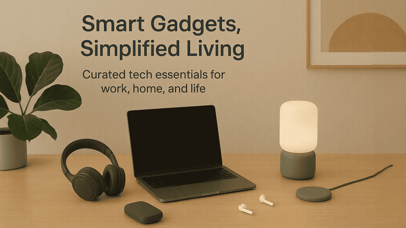 smart gadgets, simplified living